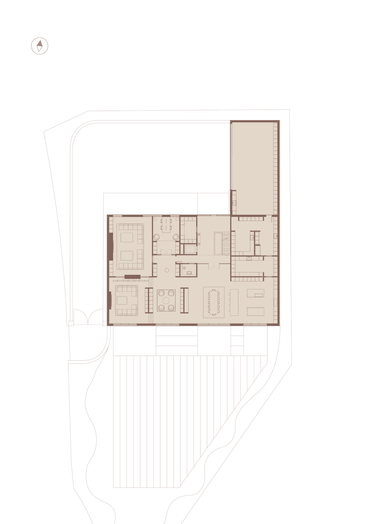 The Cascade ground floor plan