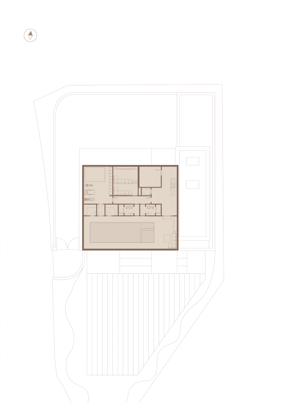 The Cascade lower ground floor plan