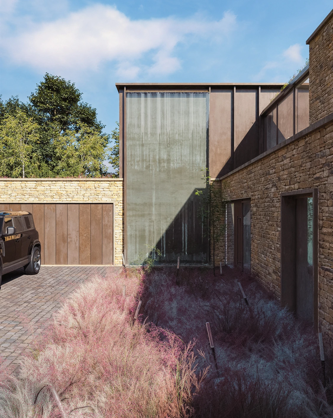 The Cascade Front Entrance