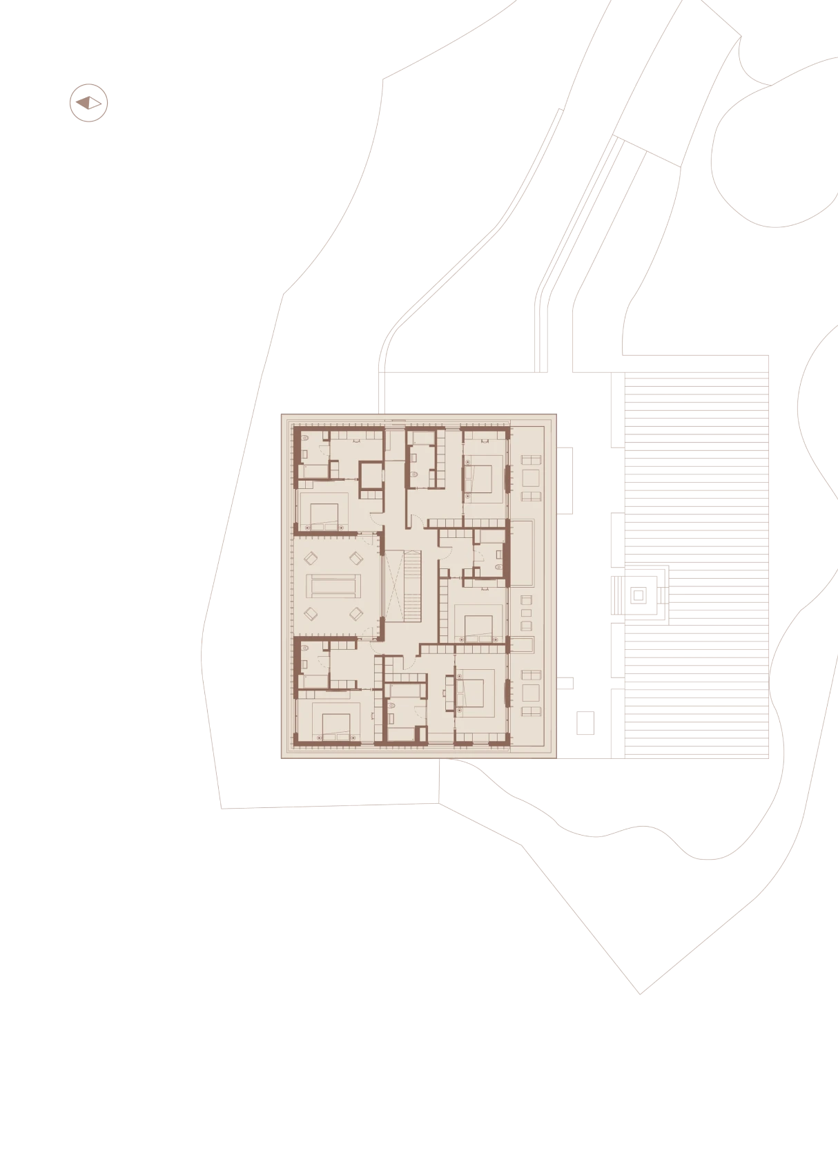 The Moonstone first floor plan