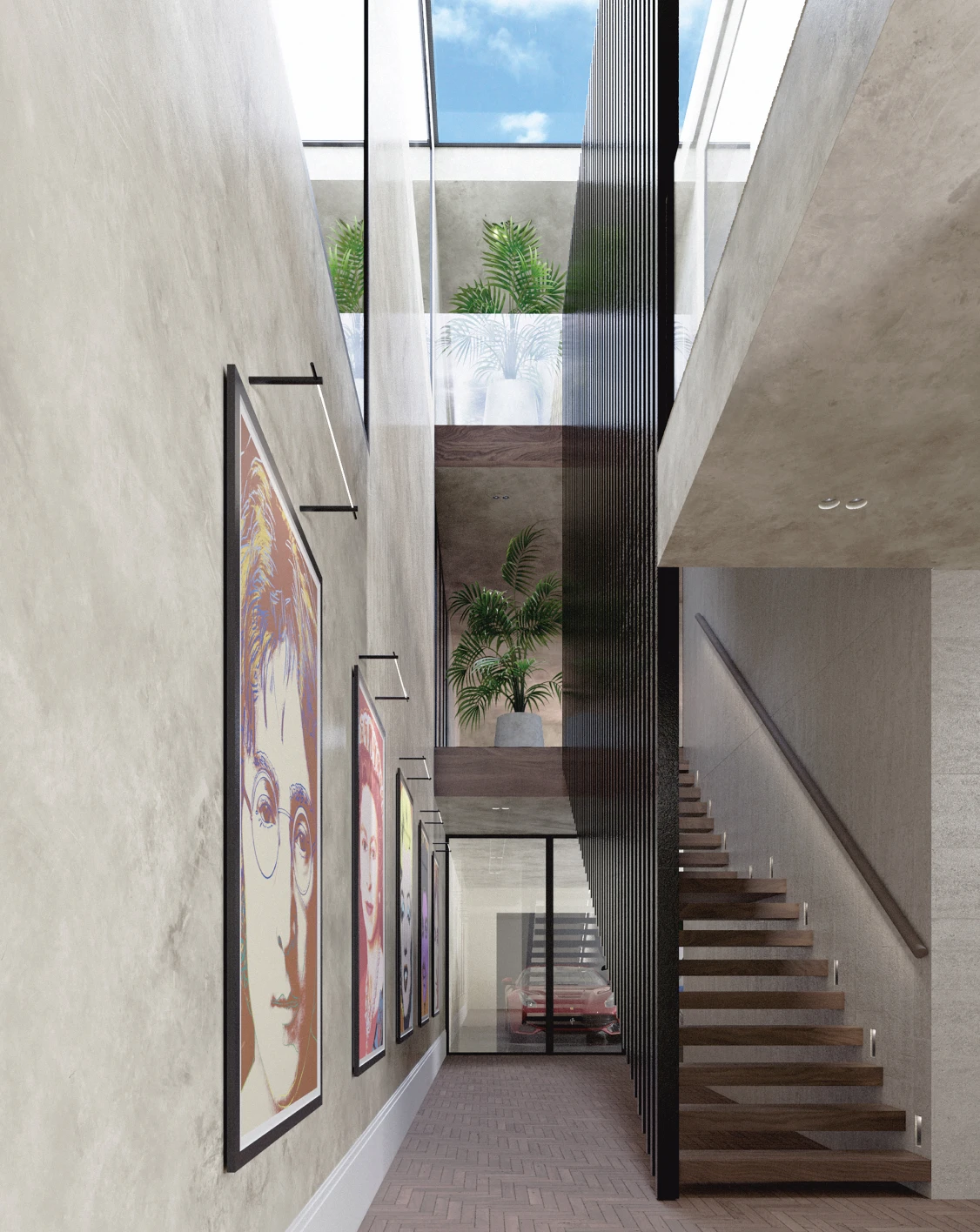 The Moonstone Hallway