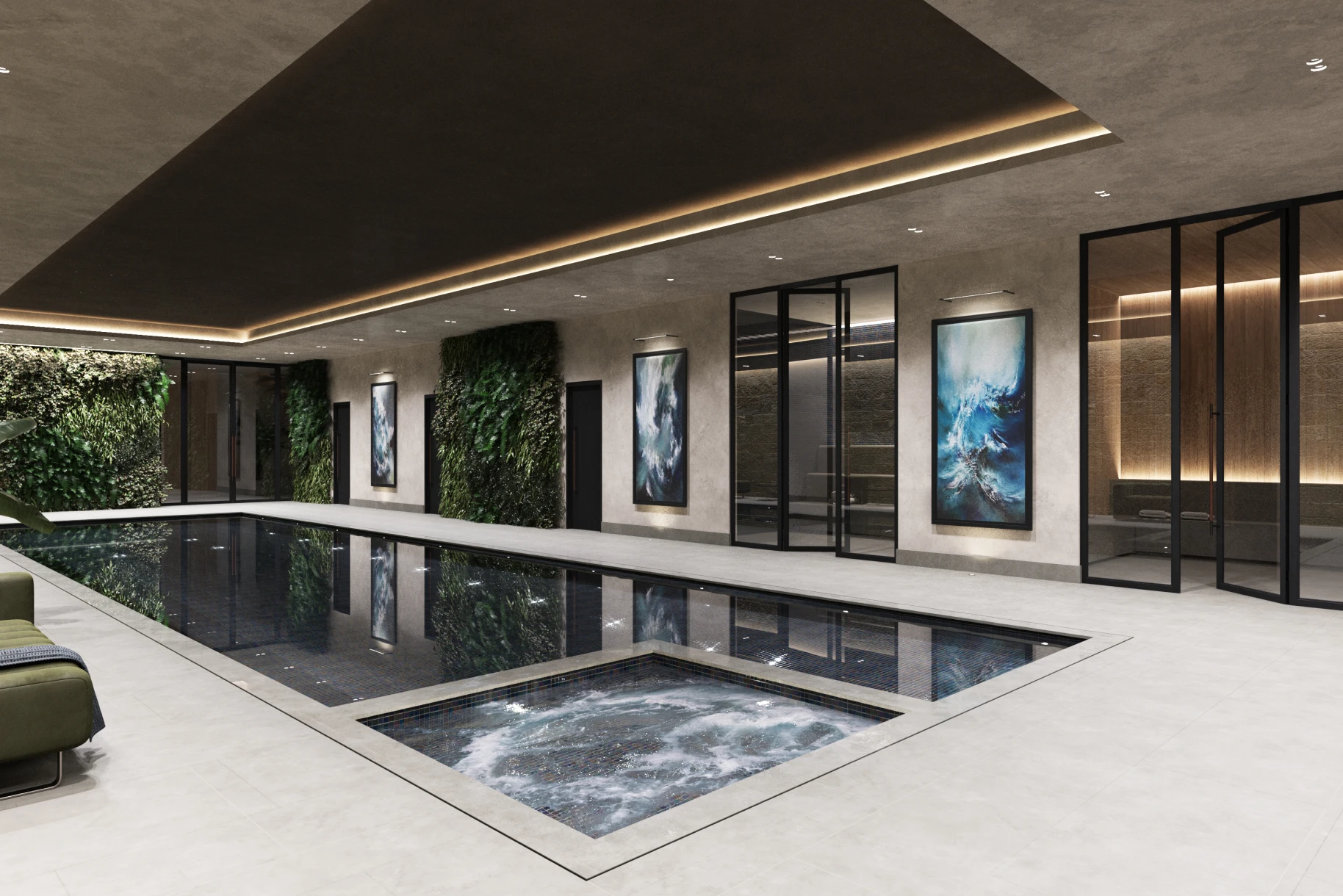 The Plateau Pool View