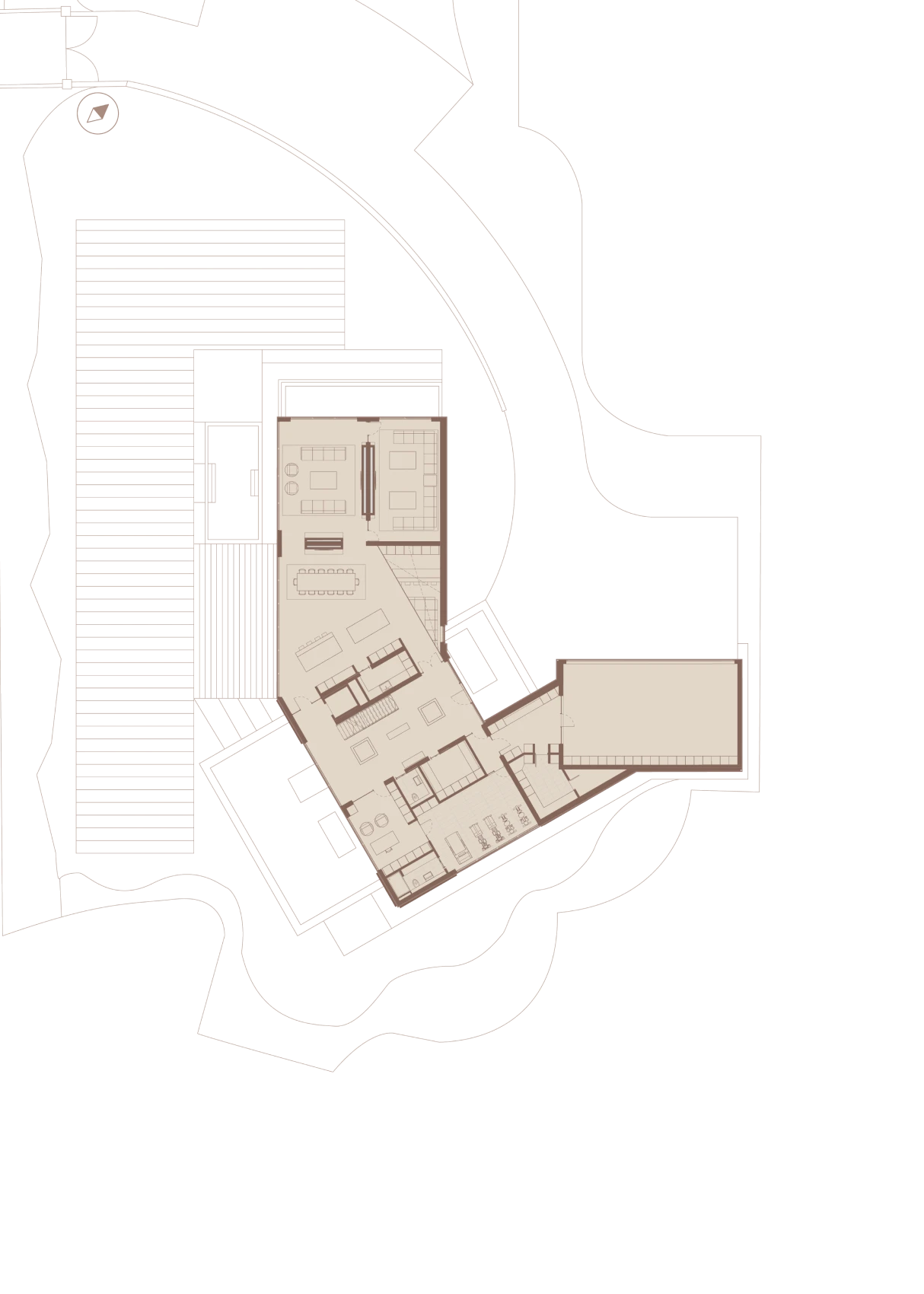 The Retreat ground floor plan
