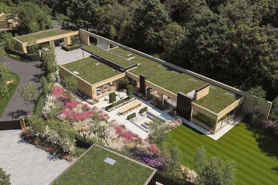 The Sanctuary Aerial view