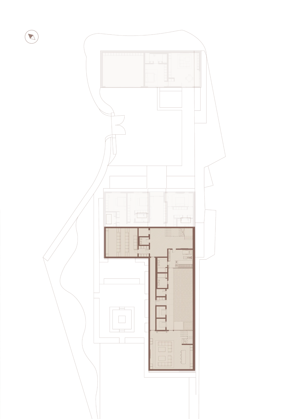 The Sanctuary lower floor plan