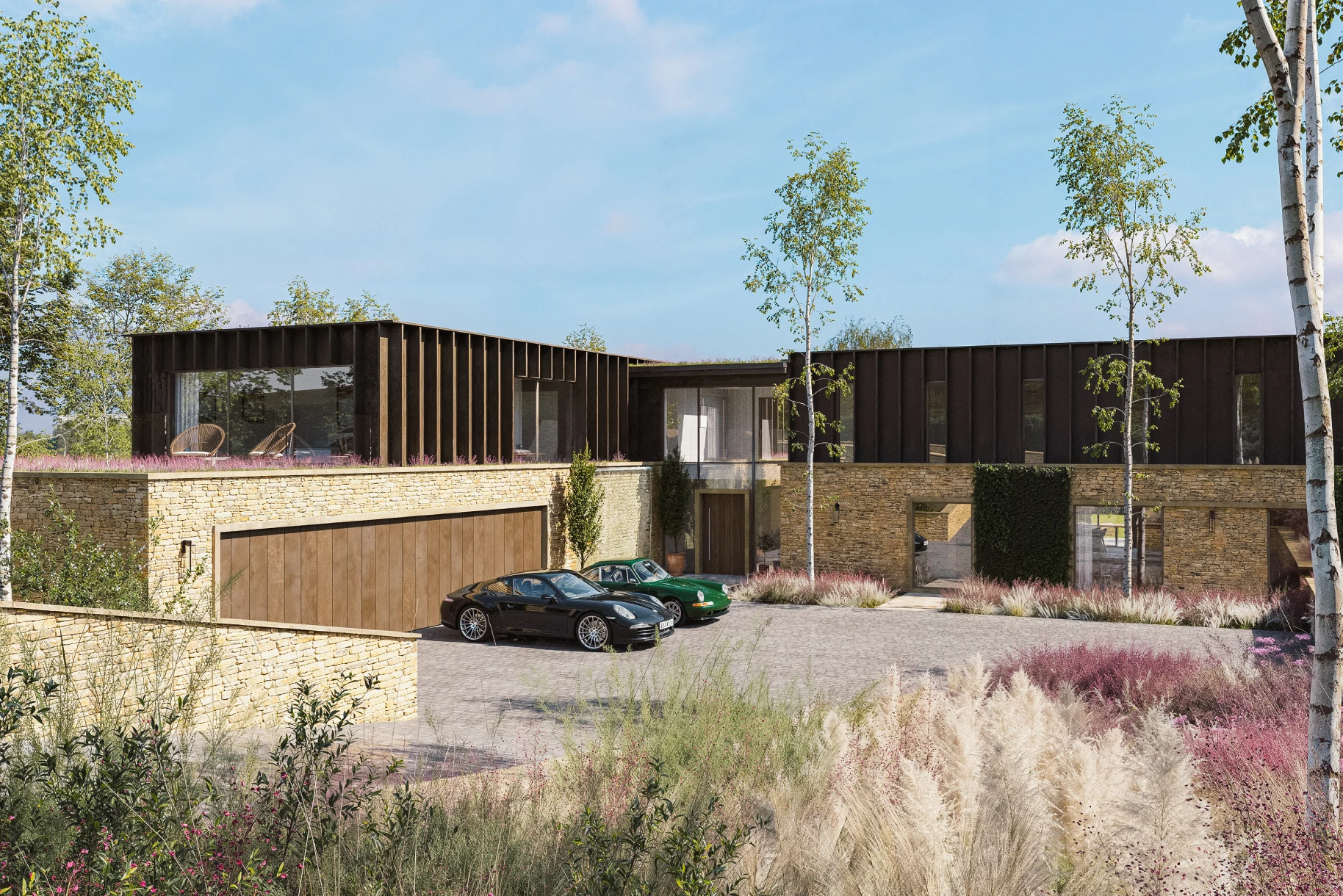 The Sundown Front View